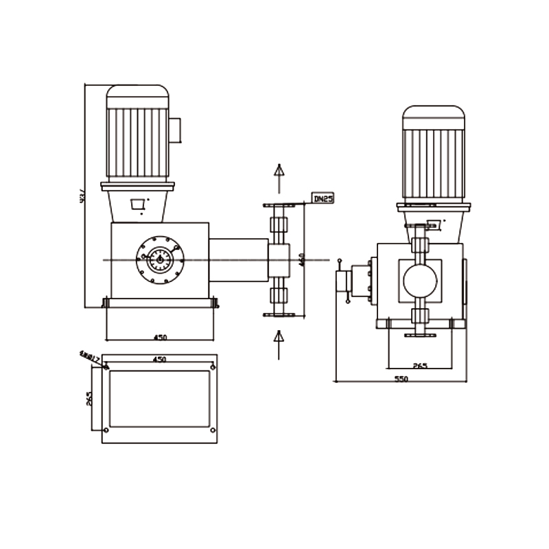 Máy bơm đo sáng J-D piston